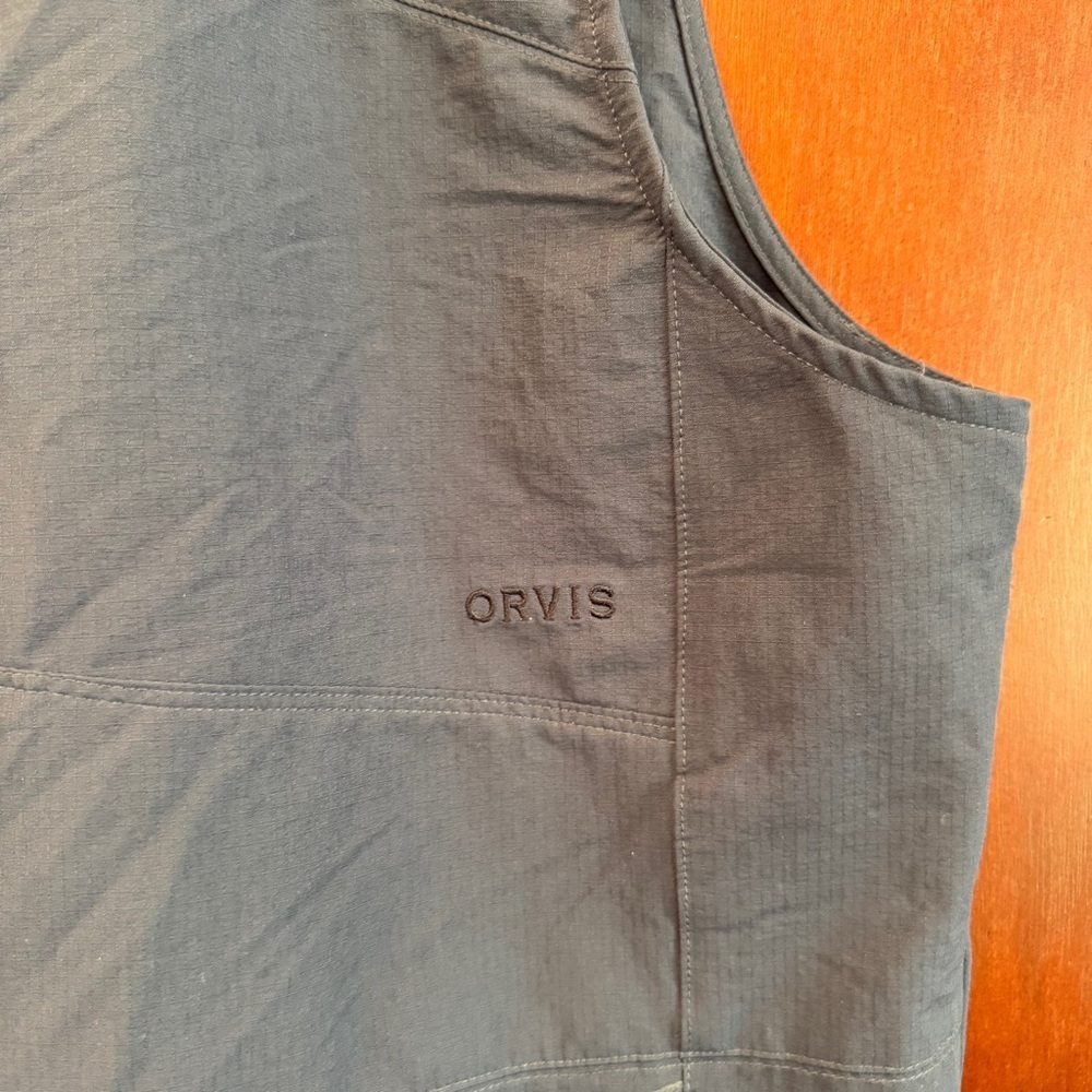 Orvis Men's Navy Blue Jackson Quick-Dry Vest Size Large - Picture 4 of 10